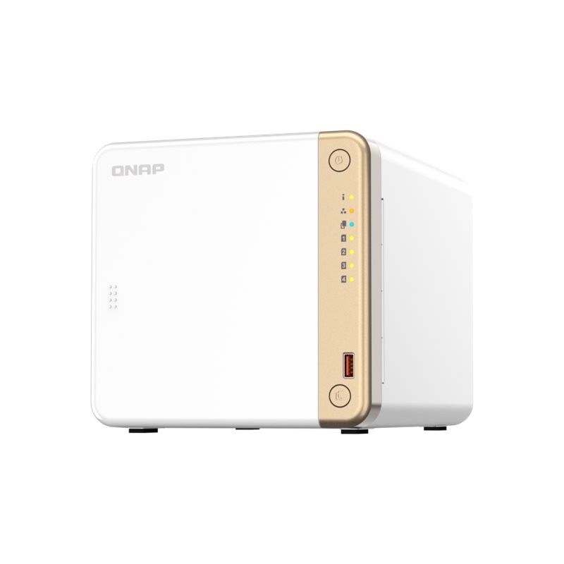 QNAP | 4-Bay desktop NAS | TS-462-4G | Intel Celeron | N4505 2-core | Processor frequency 2.9 GHz | 4 GB