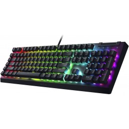 Razer | Mechanical Gaming Keyboard | BlackWidow V4 X | Mechanical Gaming Keyboard | Wired | Russian | Black | Green Mechanical S