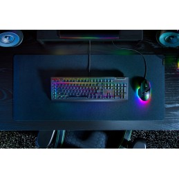 Razer | Mechanical Gaming Keyboard | BlackWidow V4 X | Mechanical Gaming Keyboard | Wired | Russian | Black | Green Mechanical S