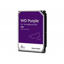 Western Digital | Hard Drive | Purple WD64PURZ | 5460 RPM | 6000 GB