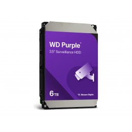 Western Digital | Hard Drive | Purple WD64PURZ | 5460 RPM | 6000 GB