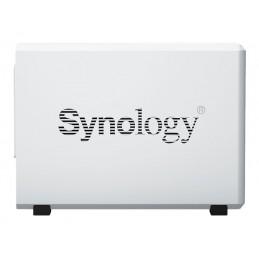 Synology | Tower NAS | DS223j | up to 2 HDD/SSD | Realtek | RTD1619B | Processor frequency 1.7 GHz | 1 GB | DDR4