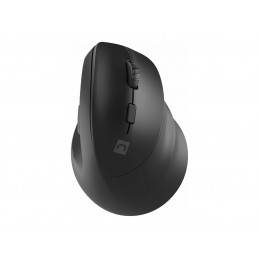 Natec | Vertical Mouse | Crake 2 | Vertical Mouse | Wireless | Bluetooth, 2.4GHz | Black