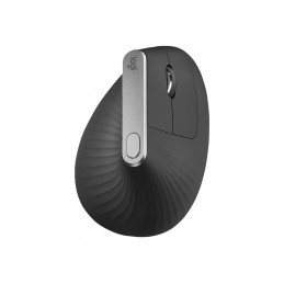 Logitech | Ergonomic Mouse | MX VERTICAL | Wireless | USB, Bluetooth | Graphite