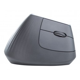 Logitech | Ergonomic Mouse | MX VERTICAL | Wireless | USB, Bluetooth | Graphite