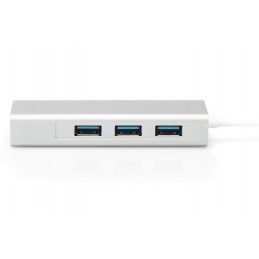 Digitus | USB Type-C 3-Port Hub + Gigabit Ethernet