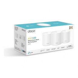 AX1500 Whole Home Mesh Wi-Fi 6 System | Deco X10 (3-pack) | 802.11ax | 10/100/1000 Mbit/s | Ethernet LAN (RJ-45) ports 1 | Mesh 