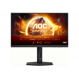 AOC | Monitor | 24G4X | 23.8 " | IPS | 16:9 | 180 Hz | 1 ms | 1920 x 1080 pixels | 300 cd/m | HDMI ports quantity 2