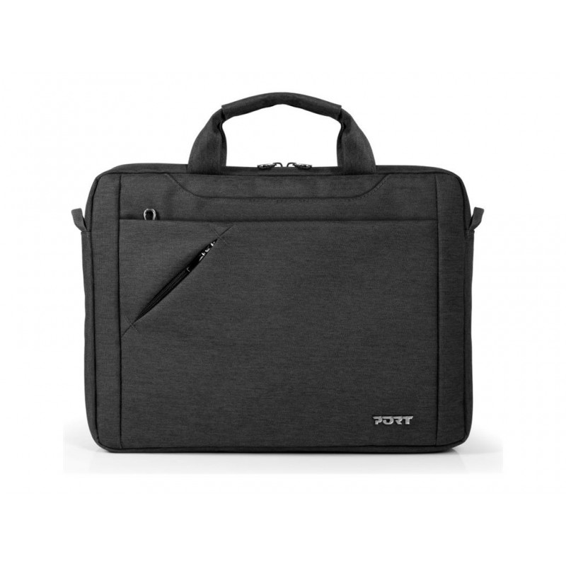 PORT DESIGNS | S13 Sydney ECO Case | Fits up to size 13/14 " | Top Loading | Black | Shoulder strap