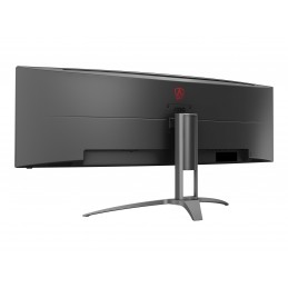 AOC | AG493QCX | 49 " | LCD | 32:9 | 144 Hz | 1 ms | 3840 x 1080 pixels | HDMI ports quantity 2 | Warranty 36 month(s)