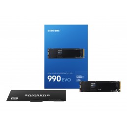 Samsung | 990 EVO | 2000 GB | SSD form factor M.2 2280 | Solid-state drive interface NVMe | Read speed 5000 MB/s | Write speed 4