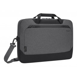 Targus | TBT92602GL | Cypress Briefcase with EcoSmart | Fits up to size 15.6 " | Briefcase | Grey | Shoulder strap