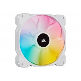 Corsair | 120mm White PWM Fan, Triple Pack with Lighting Node CORE | iCUE SP120 RGB ELITE Performance | Case Fan