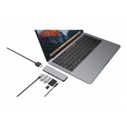 Hyper | HyperDrive USB-C 7-in-1 Laptop Form-Fit Hub