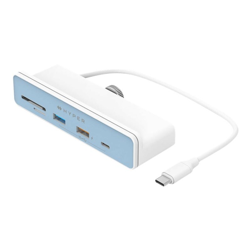 Hyper | HyperDrive USB-C 6-in-1 Form-fit Hub with 4K HDMI for iMac 24" | HDMI ports quantity 1