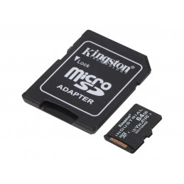 Kingston | UHS-I | 64 GB | microSDHC/SDXC Industrial Card | Flash memory class Class 10, UHS-I, U3, V30, A1 | SD Adapter