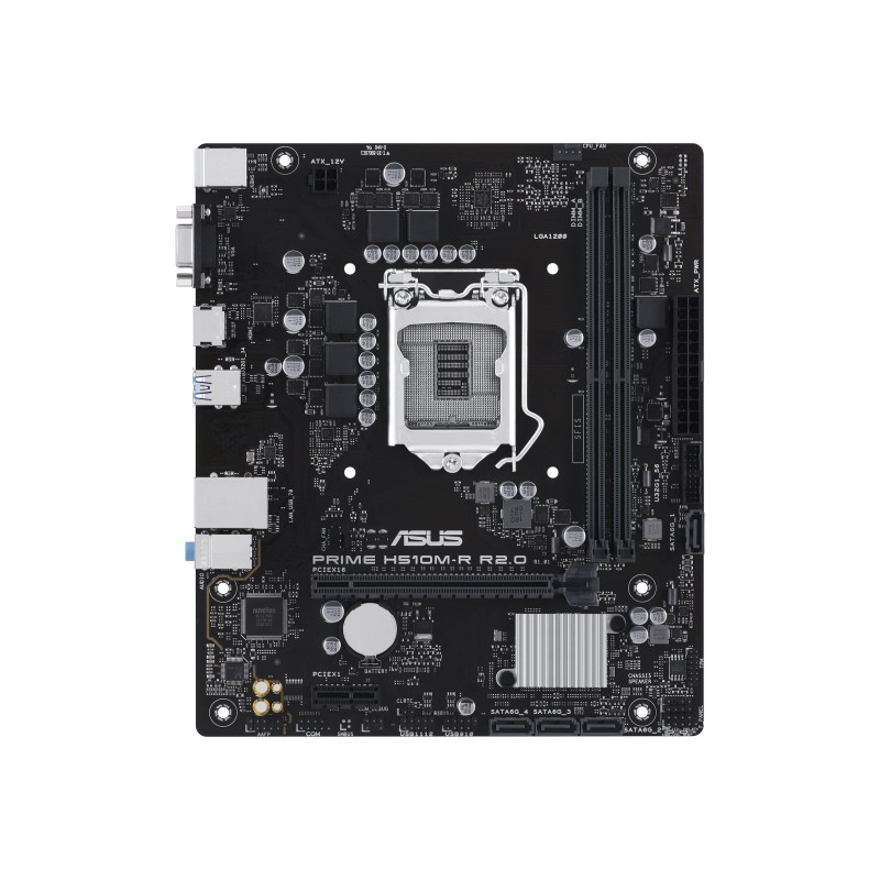 ASUS PRIME H510M-R R2.0-SI | Asus | Processor family Intel H470 | Processor socket 1 x LGA1200 Socket | 2 DIMM slots - DDR4, non