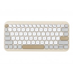 Asus KW100 | Keyboard | Wireless | US | Oat Milk | Bluetooth