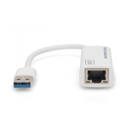 Digitus | USB 3.0 to Gigabit Ethernet Adapter USB-A Male, 10/100/1000 Mbps | DN-3023 | Network Adapter