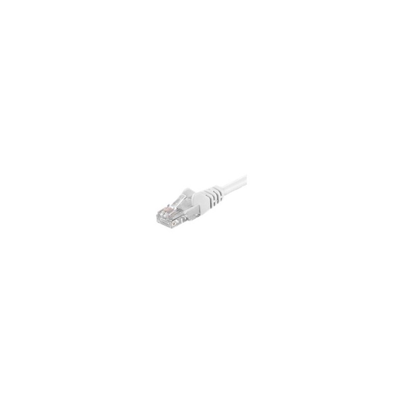 Patch Cable | 68636 CAT 6 U/UTP | PVC AWG 24/7 | Cable length: 3 m | White
