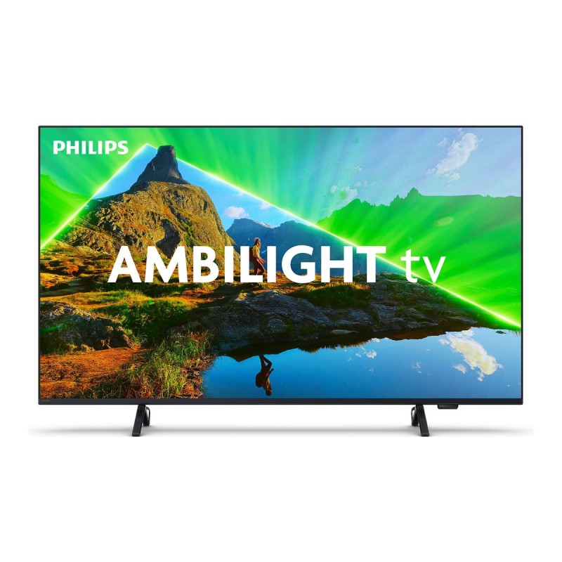 Philips LED Ambilight TV | 55PUS8319/12 | 55 | Smart TV | Titan | 4K UHD | Black