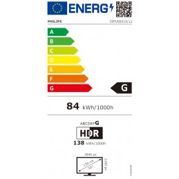 Philips LED Ambilight TV | 55PUS8319/12 | 55 | Smart TV | Titan | 4K UHD | Black