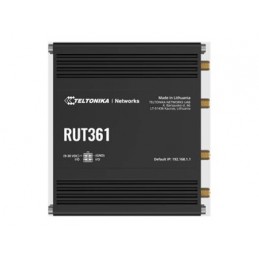 LTE CAT 6 Router | RUT361 | 802.11n | 10/100 Mbit/s | Ethernet LAN (RJ-45) ports 2 | Mesh Support No | MU-MiMO Yes | 4G