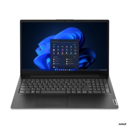 Lenovo Essential V15-AMN | Business Black | 15.6 " | TN | FHD | 1920 x 1080 pixels | Anti-glare | AMD Ryzen 5 | 7520U | 16 GB | 