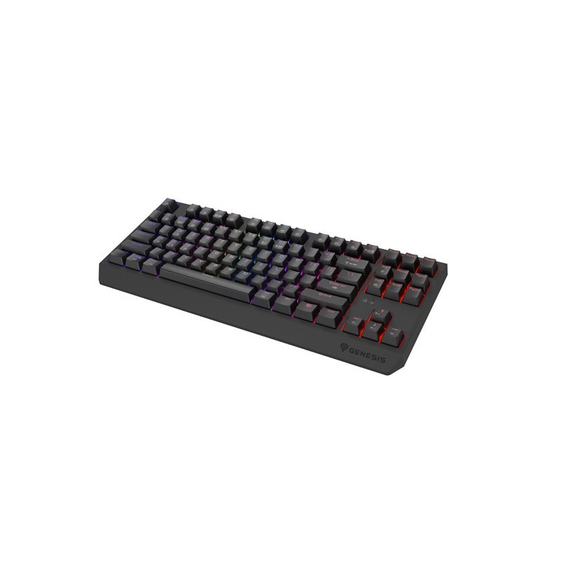 Genesis THOR 230 | Mechanical Gaming Keyboard | Wireless | US | Black | 2.4 GHz, Bluetooth, USB | Outemu Panda