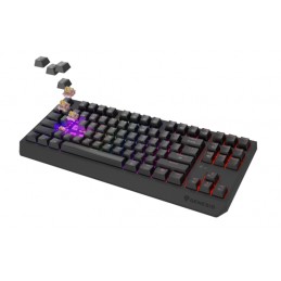 Genesis THOR 230 | Mechanical Gaming Keyboard | Wireless | US | Black | 2.4 GHz, Bluetooth, USB | Outemu Panda