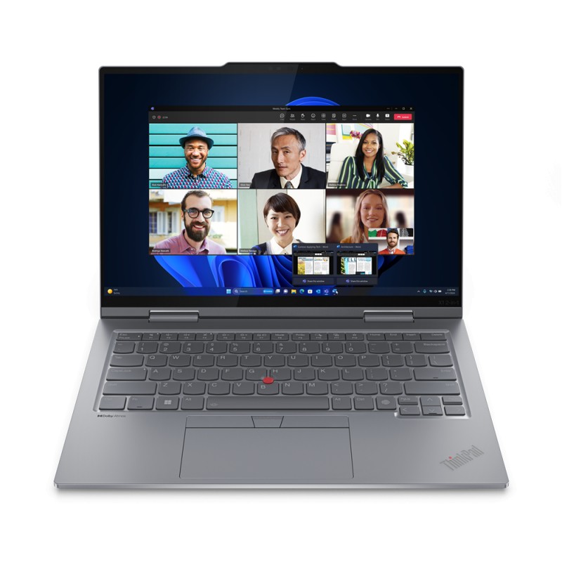 Lenovo ThinkPad X1 2-in-1 | Grey | 14 " | IPS | Touchscreen | WUXGA | 1920 x 1200 pixels | Anti-glare | Intel Core U7 | 155U | 3