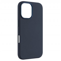 Fixed MagFlow | Back cover | Apple | iPhone 16 | Liquid silicon | Blue