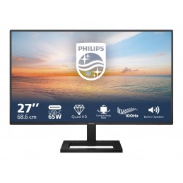 Philips 27E1N1600AE/00 | 27 " | IPS | 16:9 | 100 Hz | 4 ms | 2560 x 1440 pixels | 350 cd/m | HDMI ports quantity 1 | Warranty 36