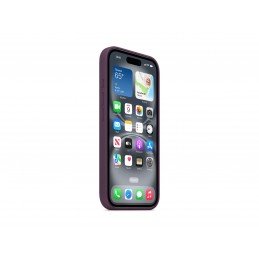 Apple iPhone 16 Silicone Case with MagSafe - Plum | Apple