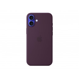 Apple iPhone 16 Plus Silicone Case with MagSafe - Plum | Apple