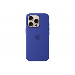 Apple iPhone 16 Pro Silicone Case with MagSafe - Ultramarine | Apple