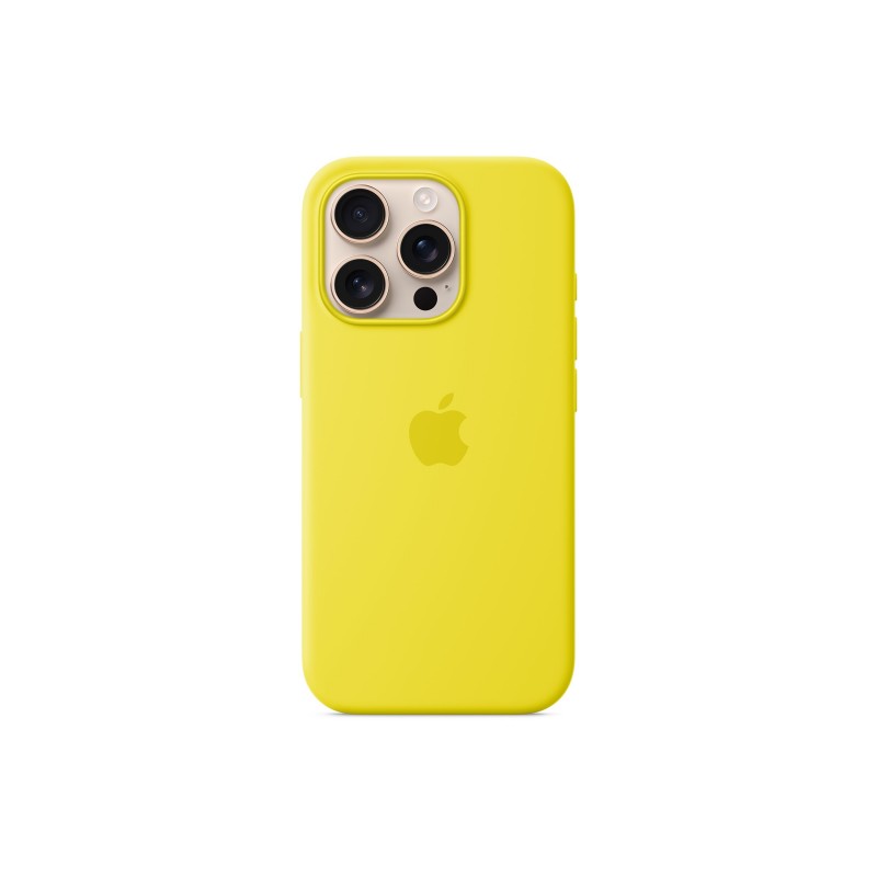 Apple iPhone 16 Pro Silicone Case with MagSafe - Star Fruit | Apple