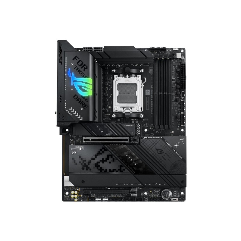 Asus ROG STRIX X870-F GAMING WIFI | Processor family AMD | Processor socket AM5 | DDR5 | Supported hard disk drive interfaces SA