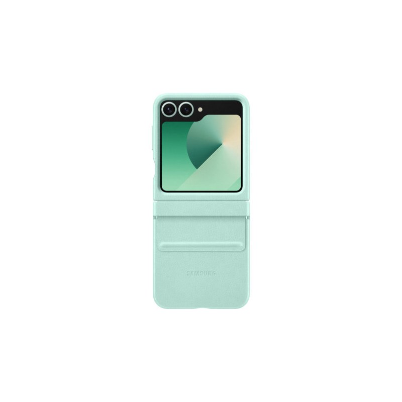 Samsung | Case | Samsung | Galaxy Z Flip 6 | Leather | Green