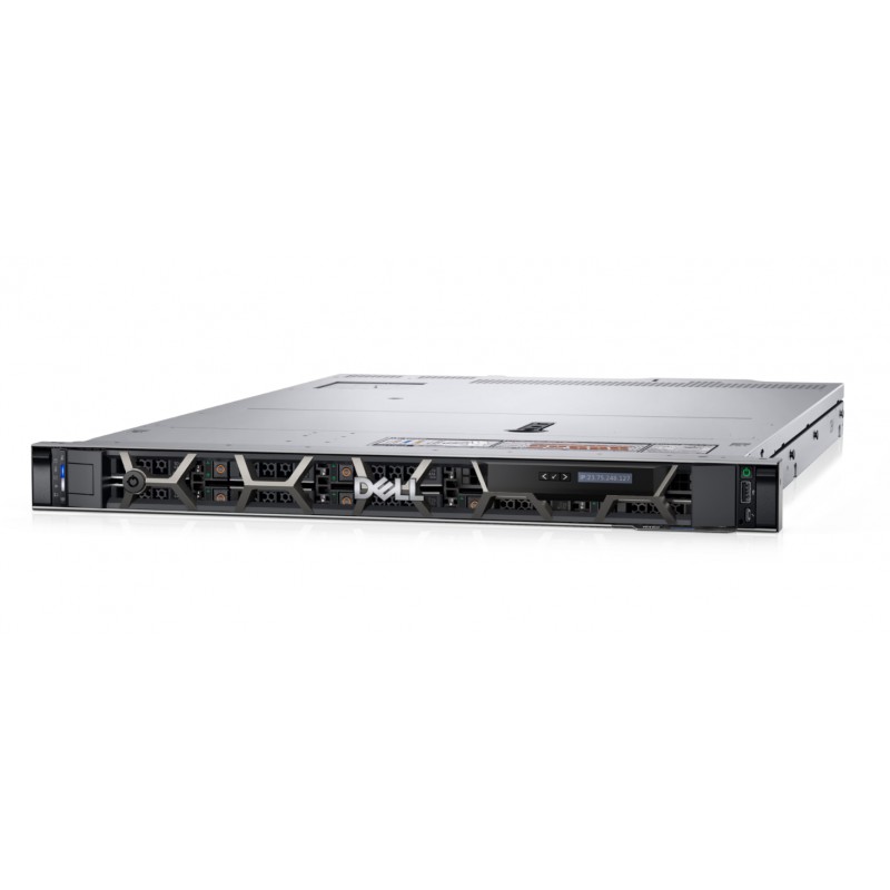 Dell Server PowerEdge R450 Silver 2x4310/No RAM/No SSD/8x2.5"Chassis/PERC H755/iDrac9 Ent/2x1100W PSU/No OS/3Y Basic NBD Warrant