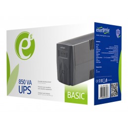 EnerGenie | EG-UPS-B850 "Basic 850" UPS, Shuko output sockets | 850 VA | 220V 25% V | AC 220V 10% V