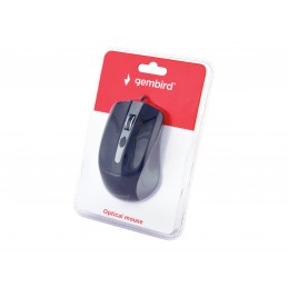 Gembird | MUS-4B-01-GB | Optical Mouse | USB | Spacegrey/Black