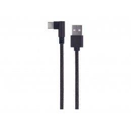 Gembird | Angled USB Type-C charging and data cable | CC-USB2-AMCML-0.2M