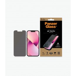 PanzerGlass | Apple | iPhone 13 Mini | Tempered glass | Black | Crystal clear Resistant to scratches and bacteria Shock absorbin