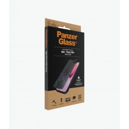 PanzerGlass | Apple | iPhone 13 Mini | Tempered glass | Black | Crystal clear Resistant to scratches and bacteria Shock absorbin