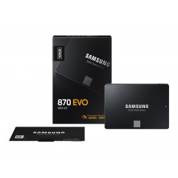 Samsung | SSD | 870 EVO | 500 GB | SSD form factor 2.5" | Solid-state drive interface SATA III | Read speed 560 MB/s | Write spe