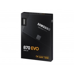 Samsung | SSD | 870 EVO | 500 GB | SSD form factor 2.5" | Solid-state drive interface SATA III | Read speed 560 MB/s | Write spe