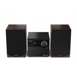 Sharp XL-B512(BR) Hi-Fi Micro System, CD/FM/USB/Bluetooth v5.0, 45W, Brown | Sharp | Hi-Fi Micro System | XL-B512(BR) | Brown | 