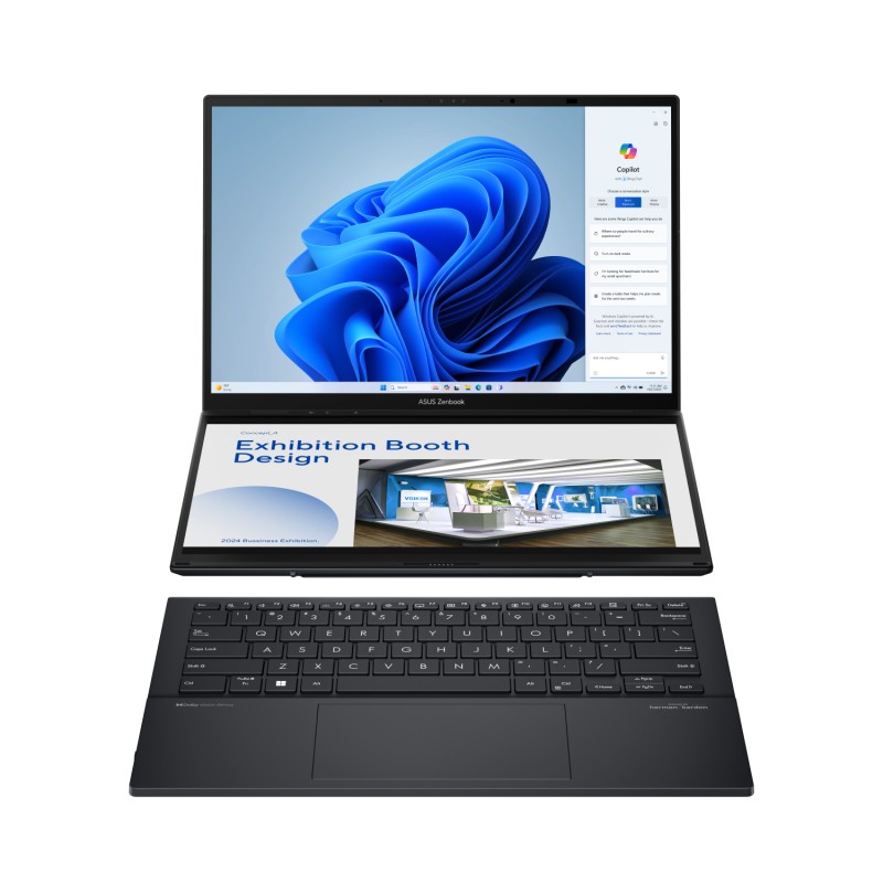 Asus | Zenbook UX8406MA-PZ103W | Inkwell Gray | 14 " | OLED | Touchscreen | 2880 x 1800 pixels | Intel Core Ultra 9 | 32 GB | LP