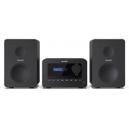 Sharp XL-B520D(BK) Tokyo Hi-Fi Micro System 2.0, FM/DAB/DAB+/USB, CD, Bluetooth 5.0, Aux-in, Black | Sharp | Tokyo Hi-Fi Micro S